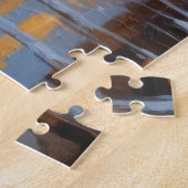 Honden van het Duitse herdersras Kerst Sneeuw Vaka Legpuzzel (Zijkant)