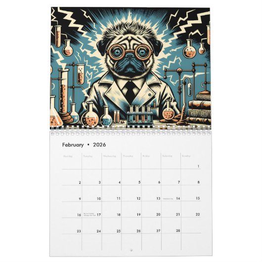 Honden van Horror Vol 1 Kalender (Feb 2026)