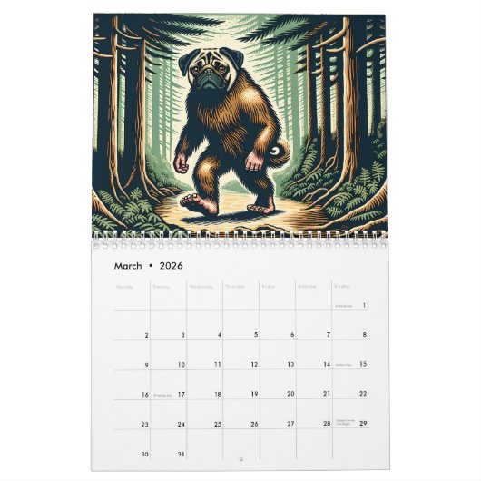 Honden van Horror Vol 2 Kalender (Mar 2026)