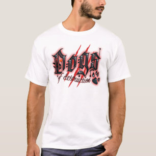 Honden van vernietiging t-shirt