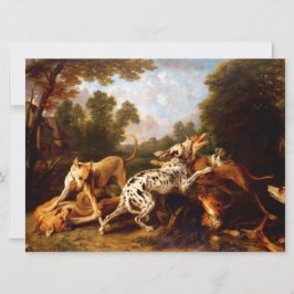 Honden vechten (door Frans Snyders) Kaart