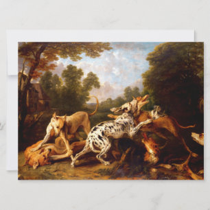 Honden vechten (door Frans Snyders) Kaart