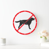 Honden verboden. grote klok (Huis)