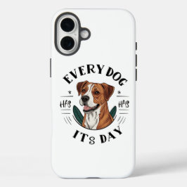Honden verdienen glorie iPhone 16 plus hoesje