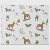 Honden Verpakkingspapier Cadeaupapier (Vlak)