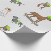 Honden Verpakkingspapier Cadeaupapier (Hoek)