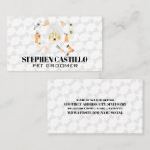 Honden Verwennen | Verzorgingsgereedschap Bedrijfs Visitekaartje (Voorkant / Achterkant)