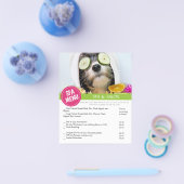 Honden verzorgen Spa Diensten Menu (Enkel)