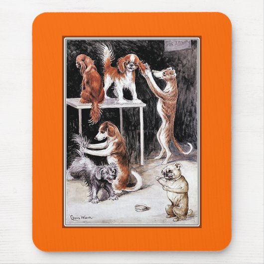 Honden Verzorging Honden Muismat (Voorkant)