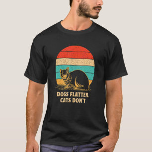 Honden vetkatten eten geen Gezegden keukens T-shirt