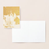 Honden vieren nieuwjaar folie kaarten (Display)