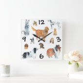 Honden  vierkante klok (Huis)