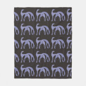 Honden Vlies Deken Throw (Voorkant)
