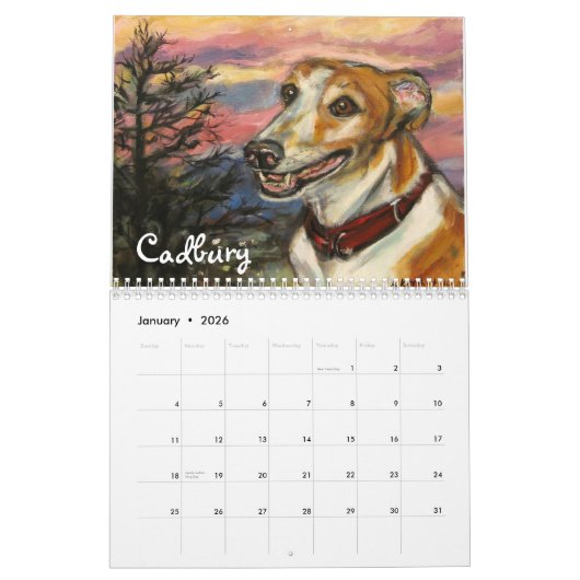 Honden volgens Angie 2012 Agenda Kalender (Jan 2026)