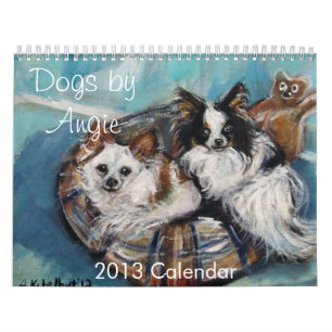 Honden volgens Angie 2013 Agenda Kalender