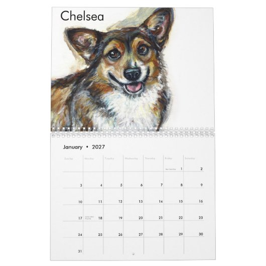 Honden volgens Angie 2013 Agenda Kalender (Jan 2027)