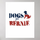 Honden voor Bernie Poster (Voorkant)