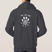 Honden voor Comfort Live Love Heal Hoodie (Achterkant)