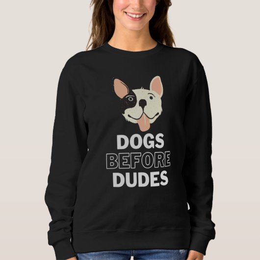 Honden voor Dudes 4 Bulldog Trui (Voorkant)