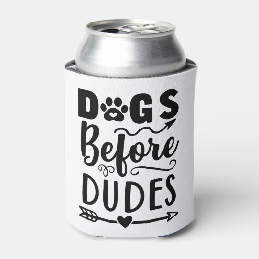 Honden voor Dudes Blikjeskoeler (Blikje Voorkant)