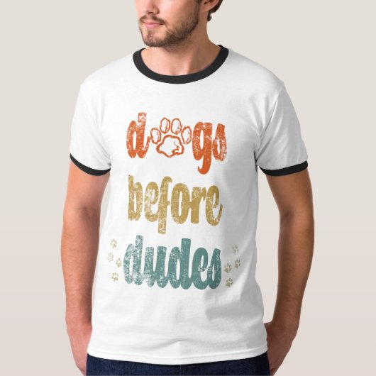 Honden voor dudes | De beste cadeaus voor hondenei T-shirt (Voorkant)