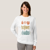 Honden voor dudes | De beste cadeaus voor hondenei T-shirt (Voorkant volledig)