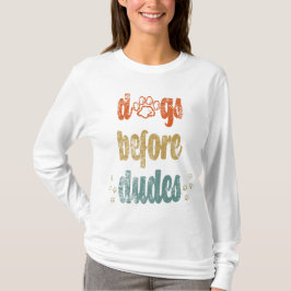 Honden voor dudes | De beste cadeaus voor hondenei T-shirt