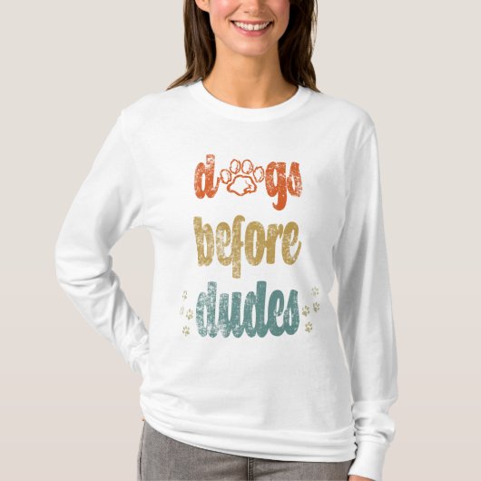 Honden voor dudes | De beste cadeaus voor hondenei T-shirt (Voorkant)