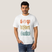 Honden voor dudes | De beste cadeaus voor hondenei T-shirt (Voorkant volledig)