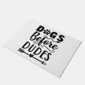 Honden voor Dudes Deurmat (Schuin)