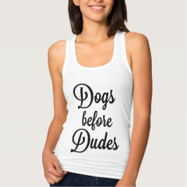 Honden voor Dudes Funny Tanktop