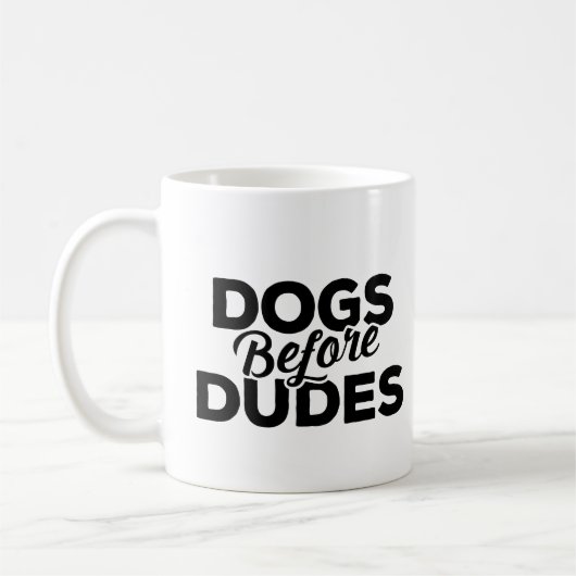Honden voor Dudes Koffiemok (Links)