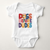 Honden voor Dudes Romper (Voorkant)