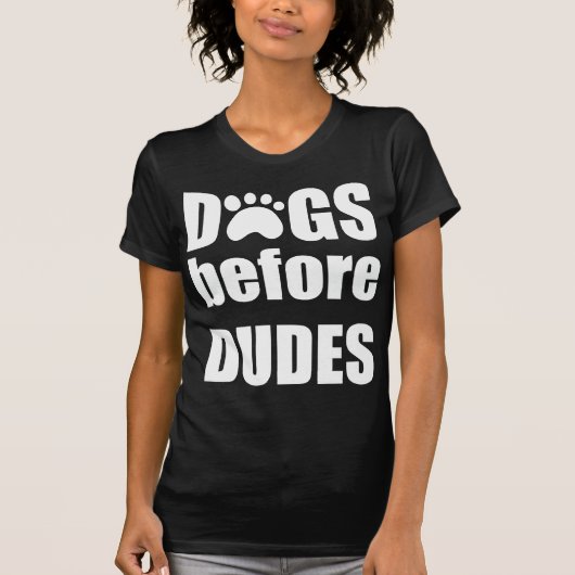 Honden voor Dudes T-shirt (Voorkant)