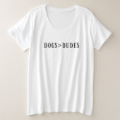 Honden voor Dudes: T-shirt (Design voorkant)