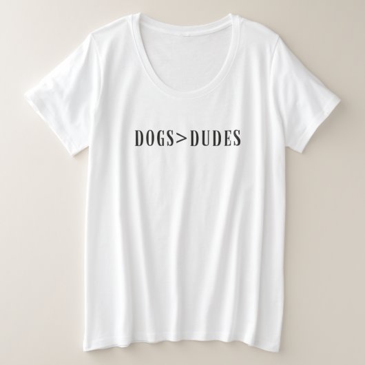 Honden voor Dudes: T-shirt (Design voorkant)