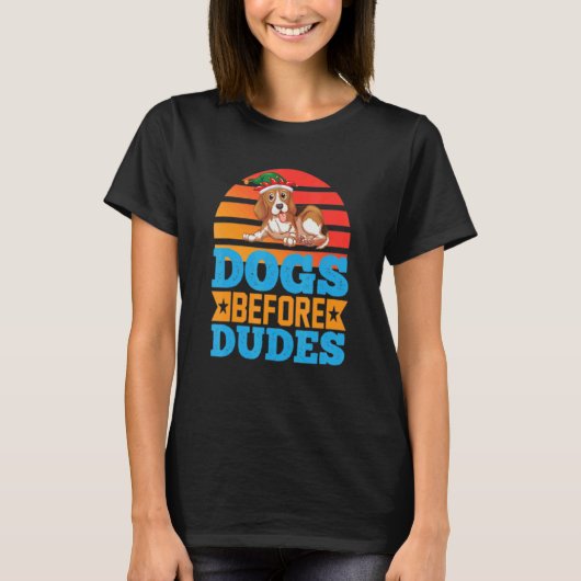 Honden voor Dudes T-shirt (Voorkant)