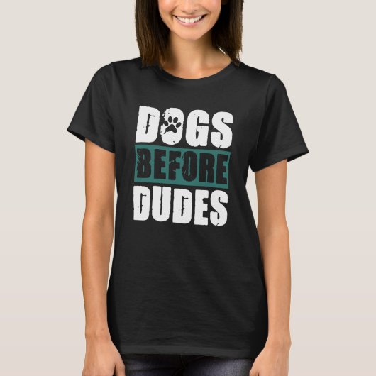 Honden voor Dudes T-shirt (Voorkant)