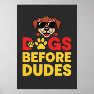 Honden Voor Mannen Poster