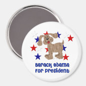 Honden voor Obama Magneet (Voorkant / Achterkant)
