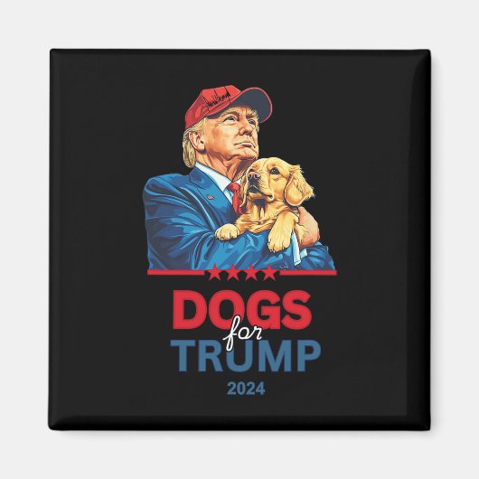 Honden voor Trump Magneet (Voorkant)