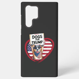 Honden voor Trump: Paw-litieke Patriotten Samsung Galaxy Hoesje