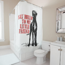 Honden vriend Great Dane Badkamer Decor Douchegordijn