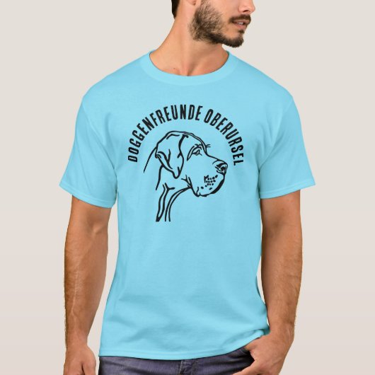 Honden vrienden shirt twee prints met tekst (Voorkant)