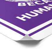 Honden, want mensen zuigen poster (Hoek)