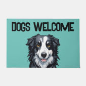 Honden welkom deurmat (Voorkant)