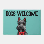 Honden welkom deurmat (Voorkant)