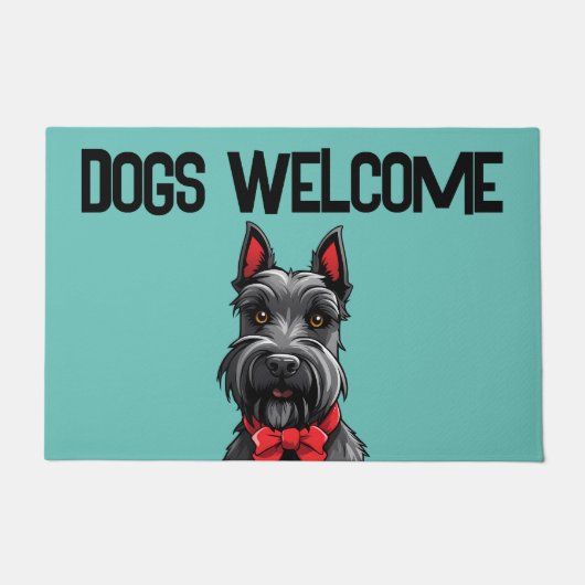Honden welkom deurmat (Voorkant)