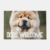 Honden welkom deurmat (Voorkant)
