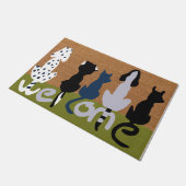 Honden Welkom Deurmat | Hondenliefhebber Cadeau |  (Schuin)